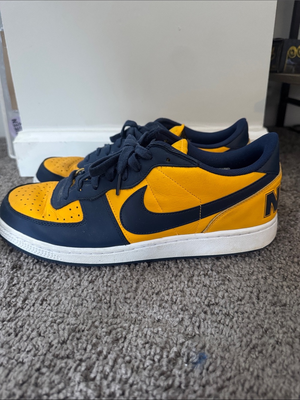 Nike Terminator Low OG Men’s Sneakers in Navy & Yellow